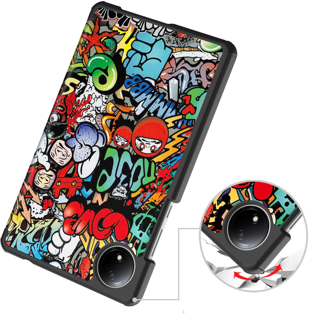 Чохол до планшета BeCover Smart Case Xiaomi Redmi Pad SE 8.7" Graffiti (711913)