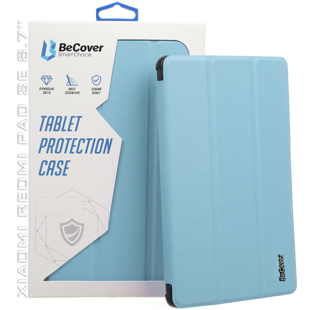 Чохол до планшета BeCover Smart Case Xiaomi Redmi Pad SE 8.7" Light Blue (711914)