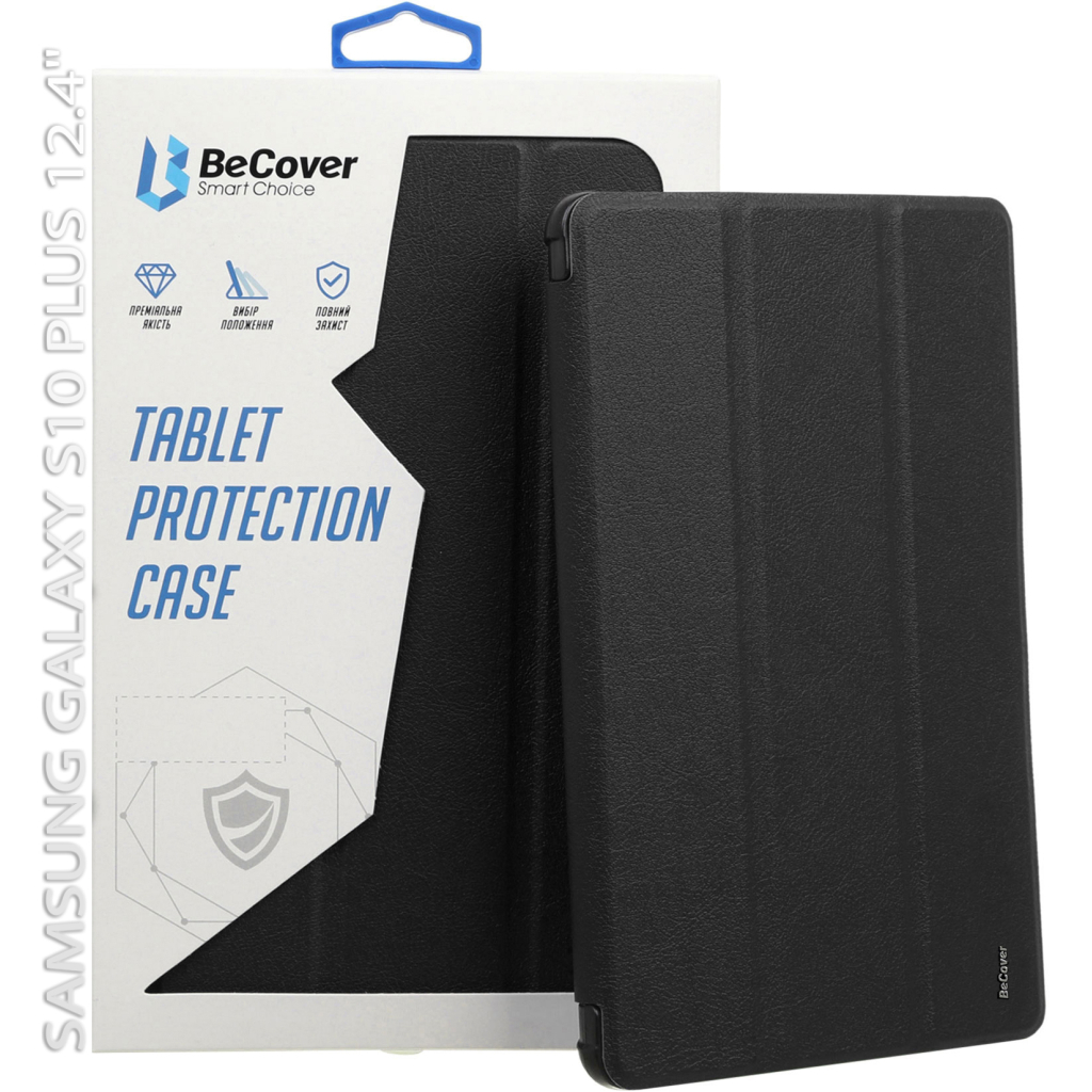 Чохол до планшета BeCover Smart Case Samsung Galaxy Tab S10 Plus (SM-X820/SM-X826) 12.4" Black (712232)