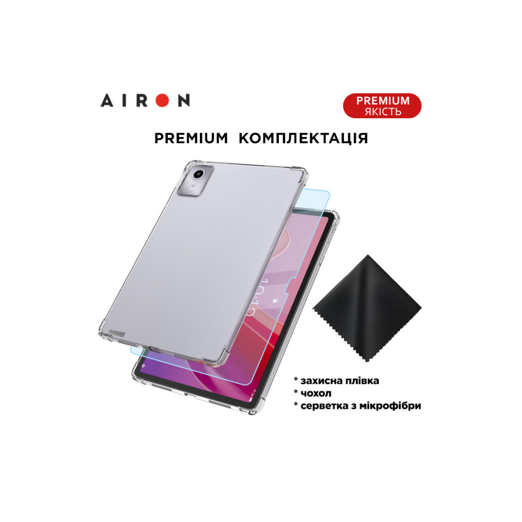 Чохол до планшета AirOn EVA Lenovo Tab M11 2024 / Xiaoxin Pad 2024 transparent (4822352781139)