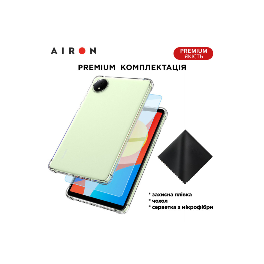 Чохол до планшета AirOn EVA Xiaomi Redmi Pad SE 8.7" transparent (4822352781142)