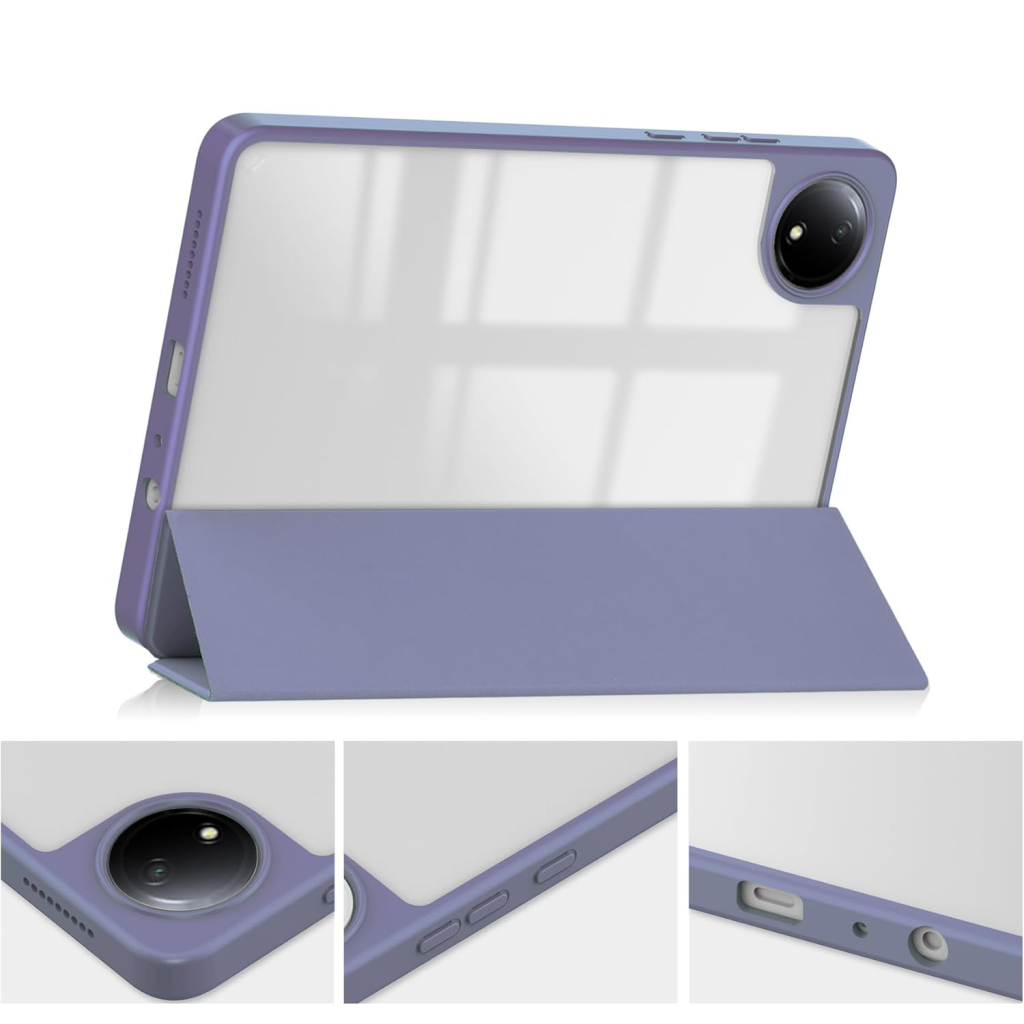 Чохол до планшета BeCover Soft Edge TPU Xiaomi Redmi Pad SE 8.7" Purple (712571)