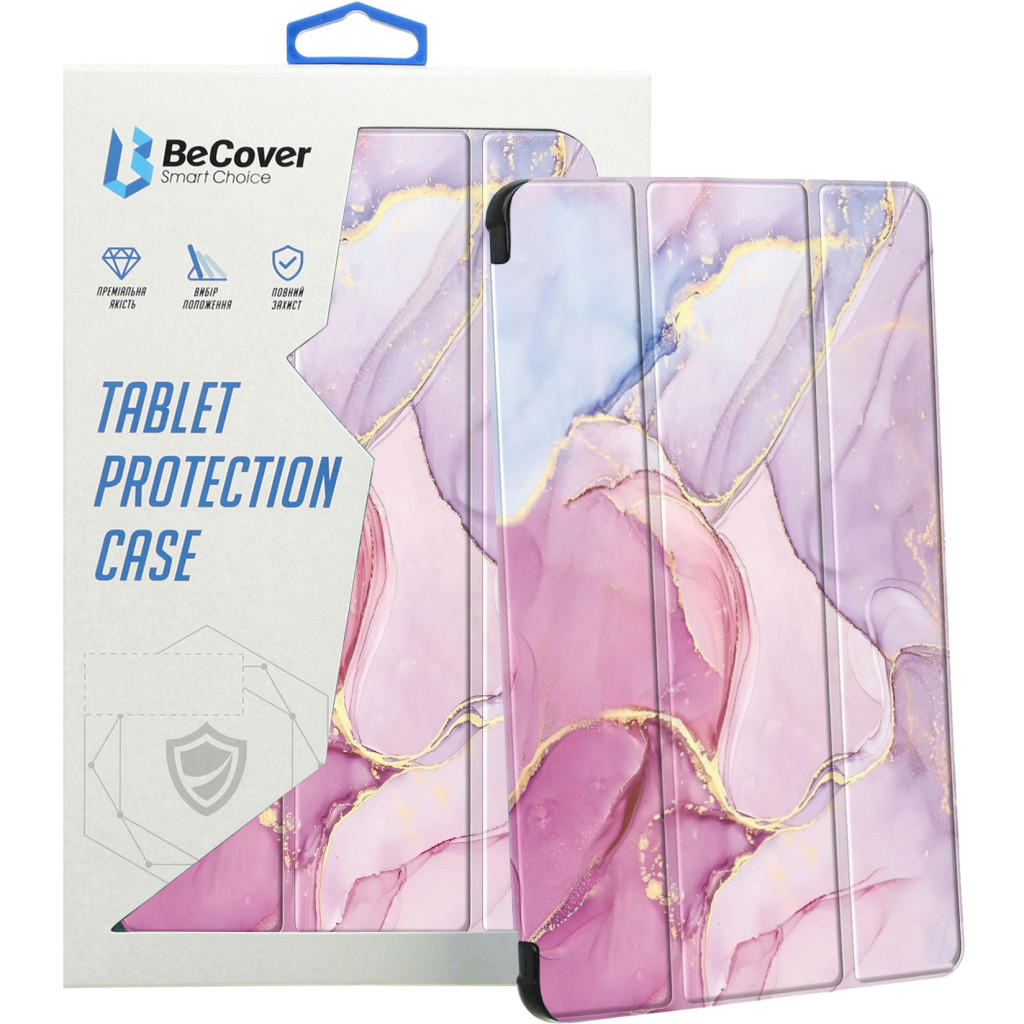 Чохол до планшета BeCover Soft Edge TPU Xiaomi Redmi Pad SE 8.7" Pink Marble (712576)