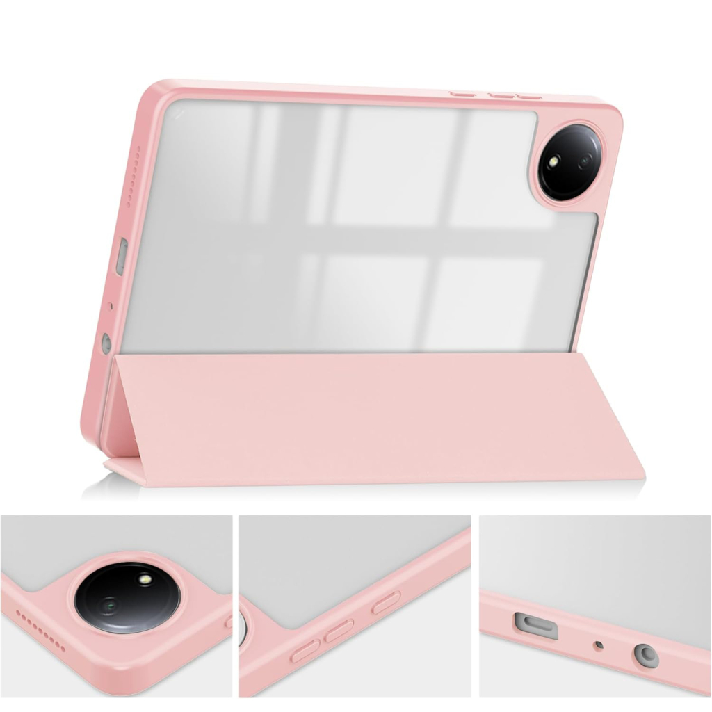 Чохол до планшета BeCover Soft Edge TPU Xiaomi Redmi Pad SE 8.7" Pink (712570)