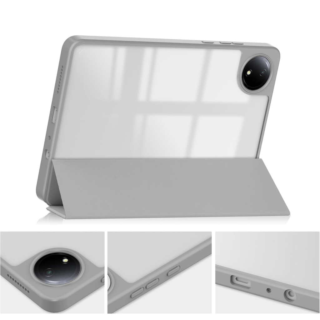 Чохол до планшета BeCover Soft Edge TPU Xiaomi Redmi Pad SE 8.7" Gray Marble (712575)