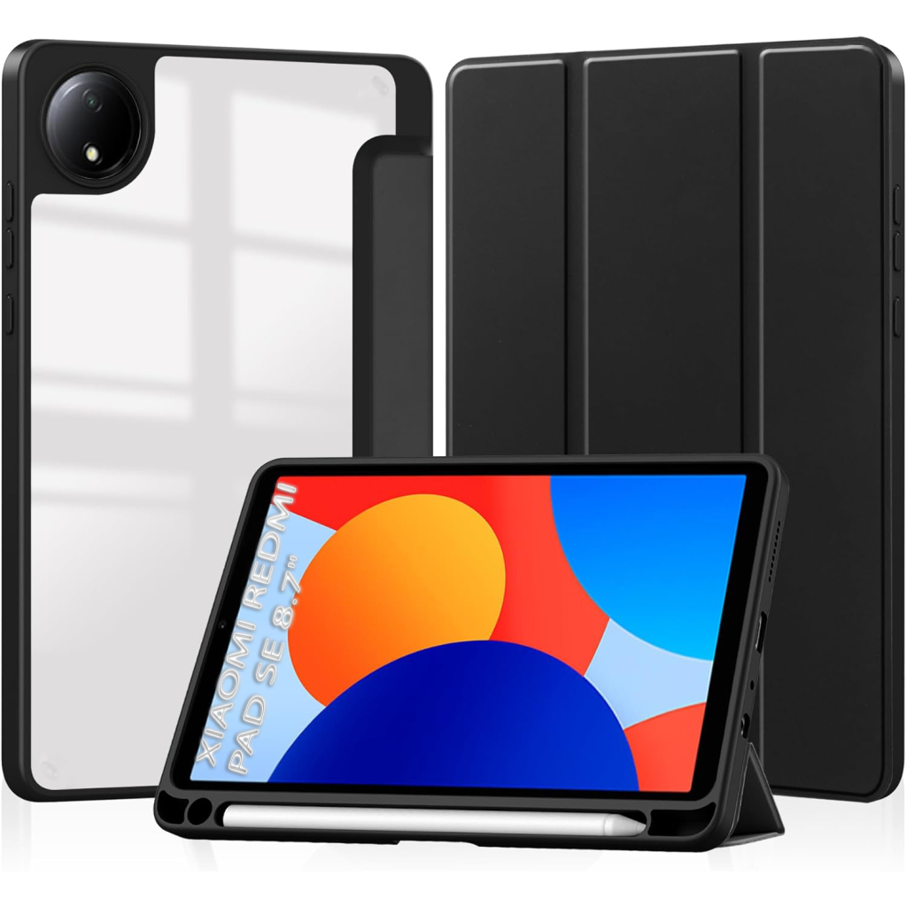 Чохол до планшета BeCover Soft Edge TPU Xiaomi Redmi Pad SE 8.7" Black (712564)