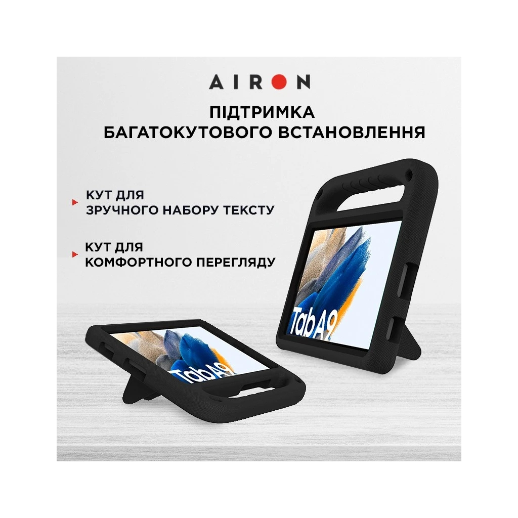 Чохол до планшета AirOn EVA Premium Samsung Galaxy Tab A9 2023 black (4822352781126)