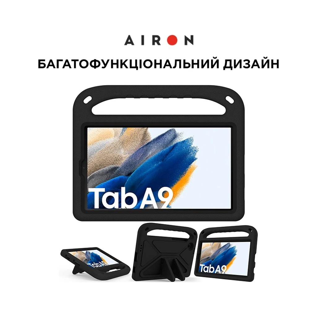 Чохол до планшета AirOn EVA Premium Samsung Galaxy Tab A9 2023 black (4822352781126)