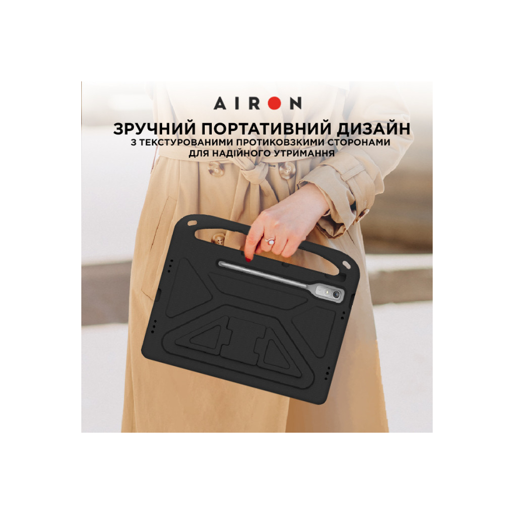 Чохол до планшета AirOn EVA Premium Lenovo Tab P12 12.7 black (4822352781132)