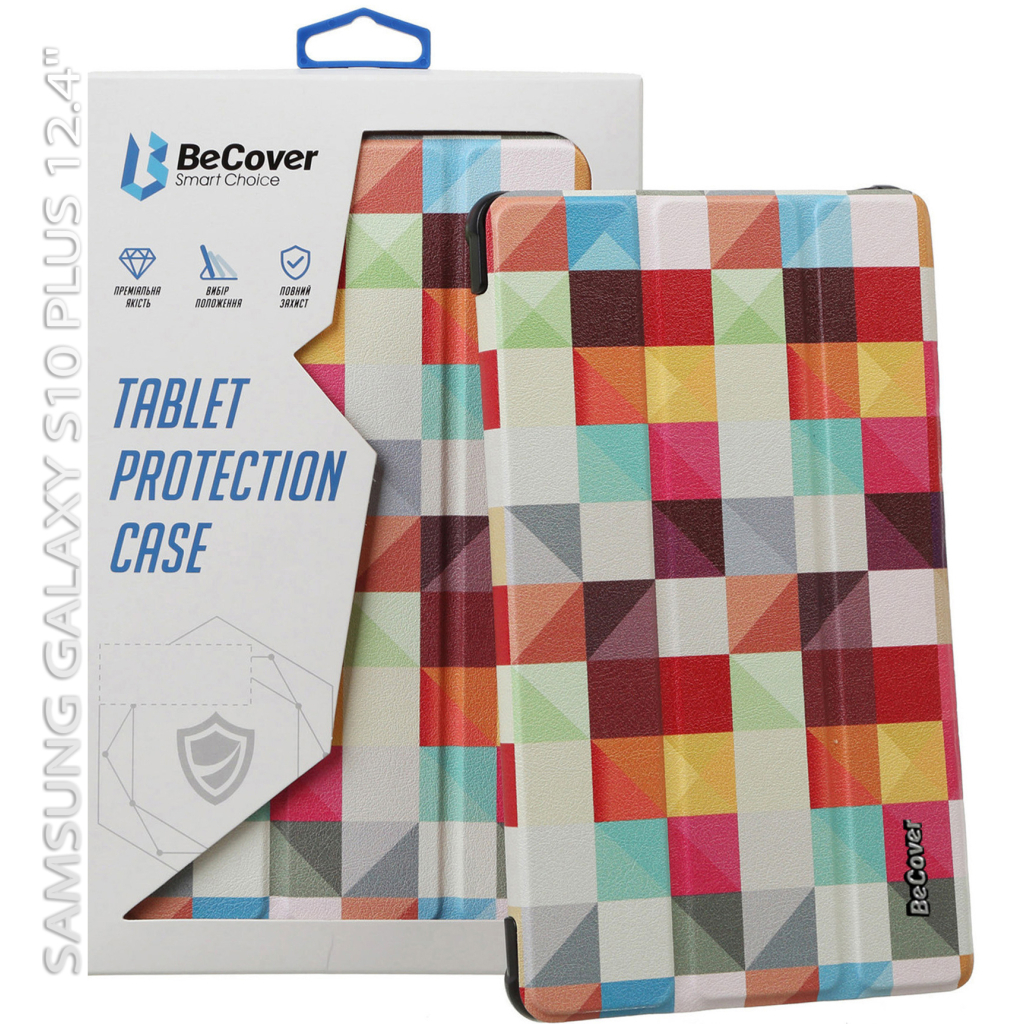 Чохол до планшета BeCover Smart Case Samsung Galaxy Tab S10 Plus (SM-X820/SM-X826) 12.4" Square (712247)