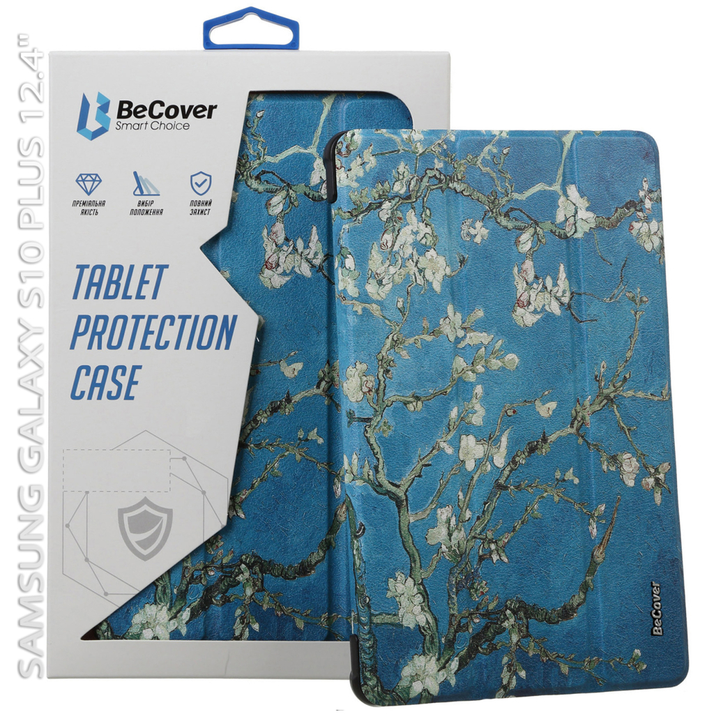 Чохол до планшета BeCover Smart Case Samsung Galaxy Tab S10 Plus (SM-X820/SM-X826) 12.4" Spring (712249)