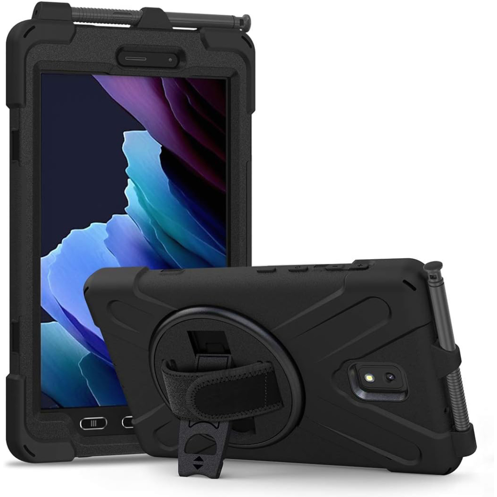 Чохол до планшета BeCover Heavy Duty Case Samsung Galaxy Tab Active 3 SM-T570/SM-T575/SM-T577 8" Black (710047)