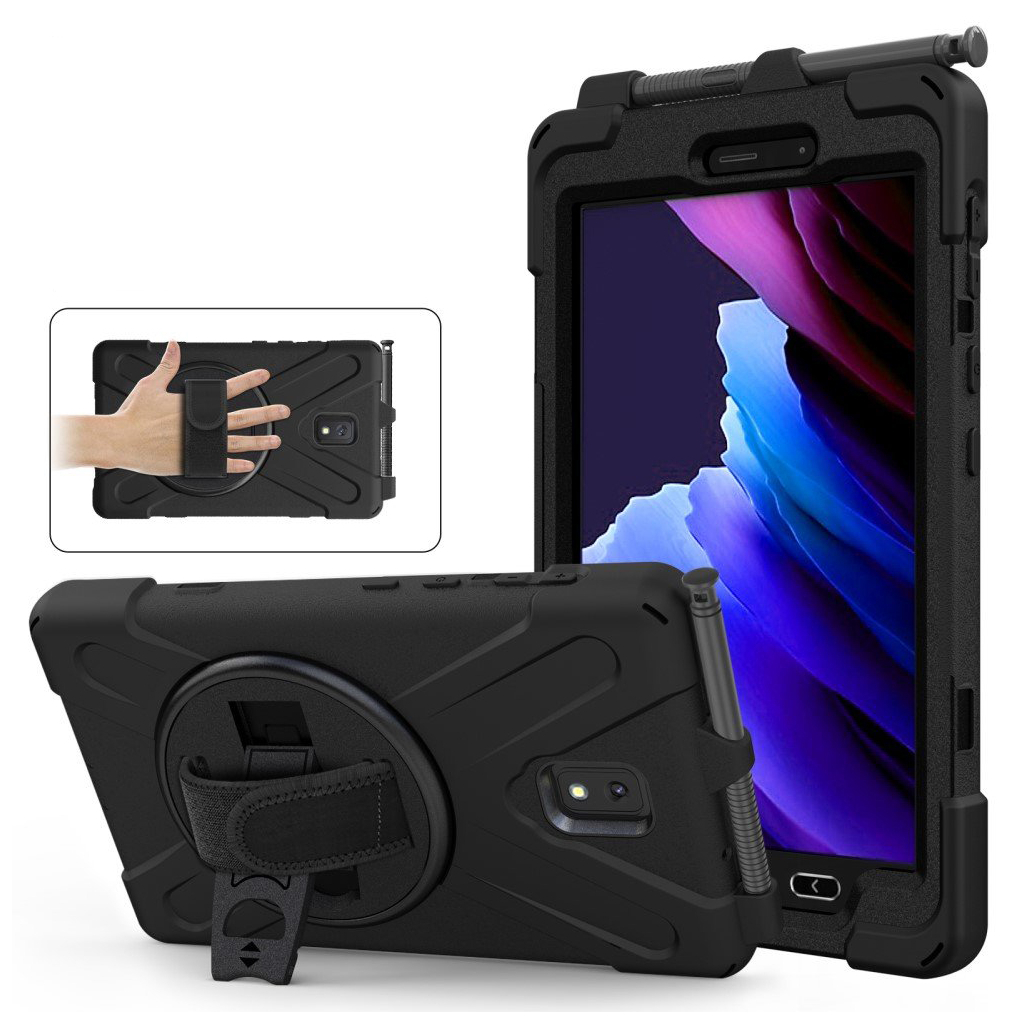 Чохол до планшета BeCover Heavy Duty Case Samsung Galaxy Tab Active 3 SM-T570/SM-T575/SM-T577 8" Black (710047)