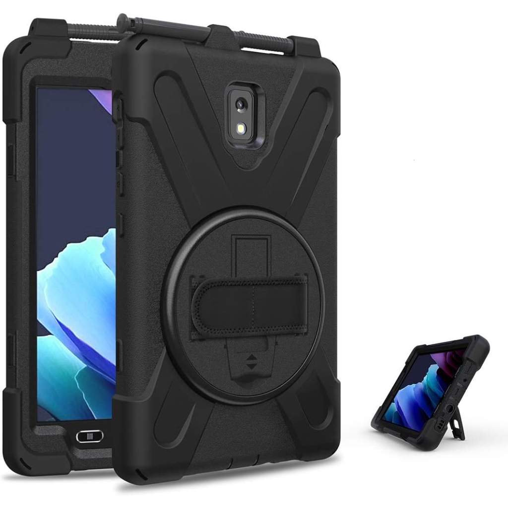 Чохол до планшета BeCover Heavy Duty Case Samsung Galaxy Tab Active 3 SM-T570/SM-T575/SM-T577 8" Black (710047)