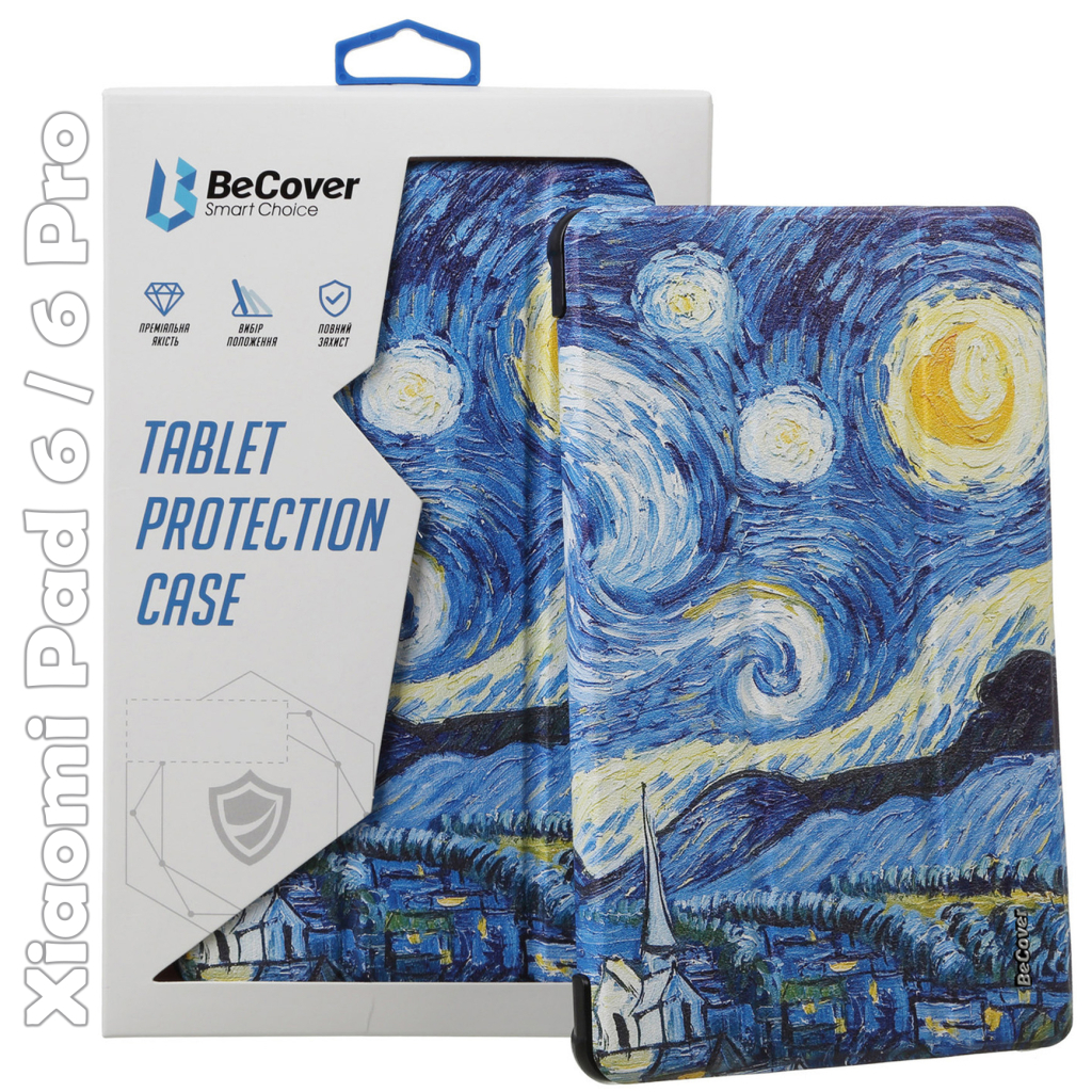 Чохол до планшета BeCover Smart Case Xiaomi Mi Pad 6 / 6 Pro 11" Night (709499)