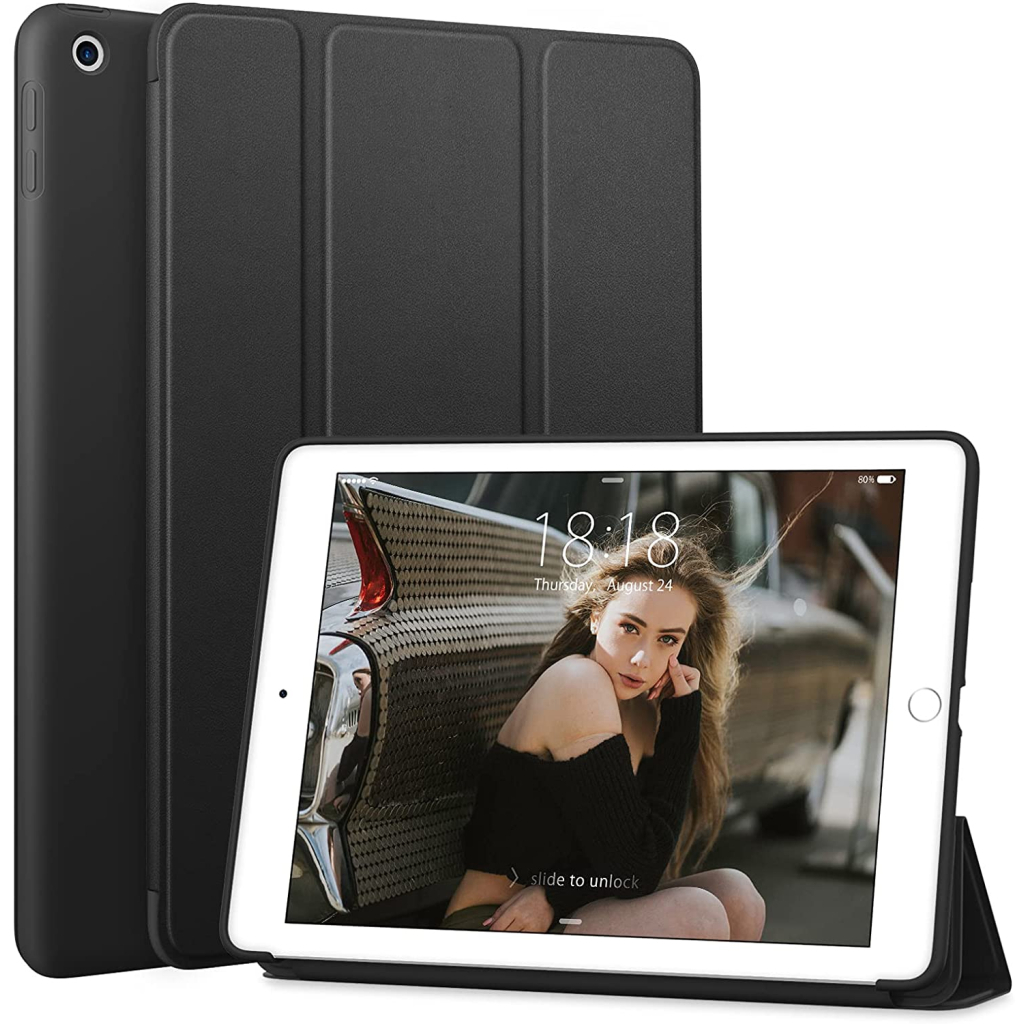 Чохол до планшета BeCover Tri Fold Soft TPU Silicone Apple iPad Air 4 10.9 2020/2021 Black (706869)