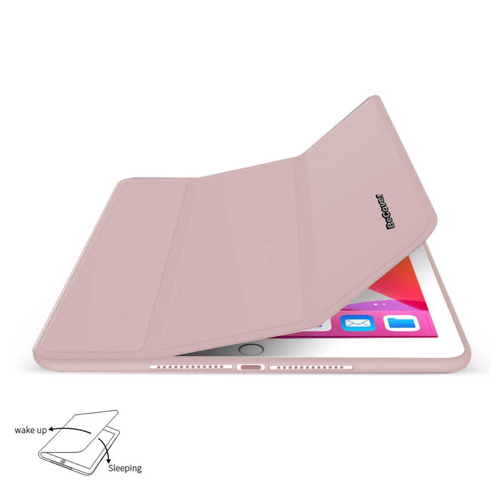 Чохол до планшета BeCover Tri Fold Soft TPU mount Apple Pencil Apple iPad 10.2 2019/2020/2021 Pink (706745)