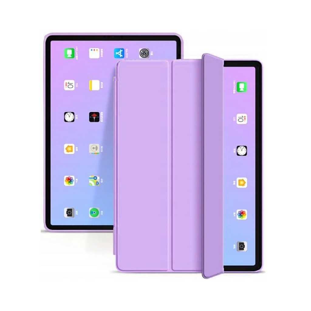 Чохол до планшета BeCover Tri Fold Soft TPU Silicone Apple iPad Air 5 (2022) 10.9" Purple (708511)