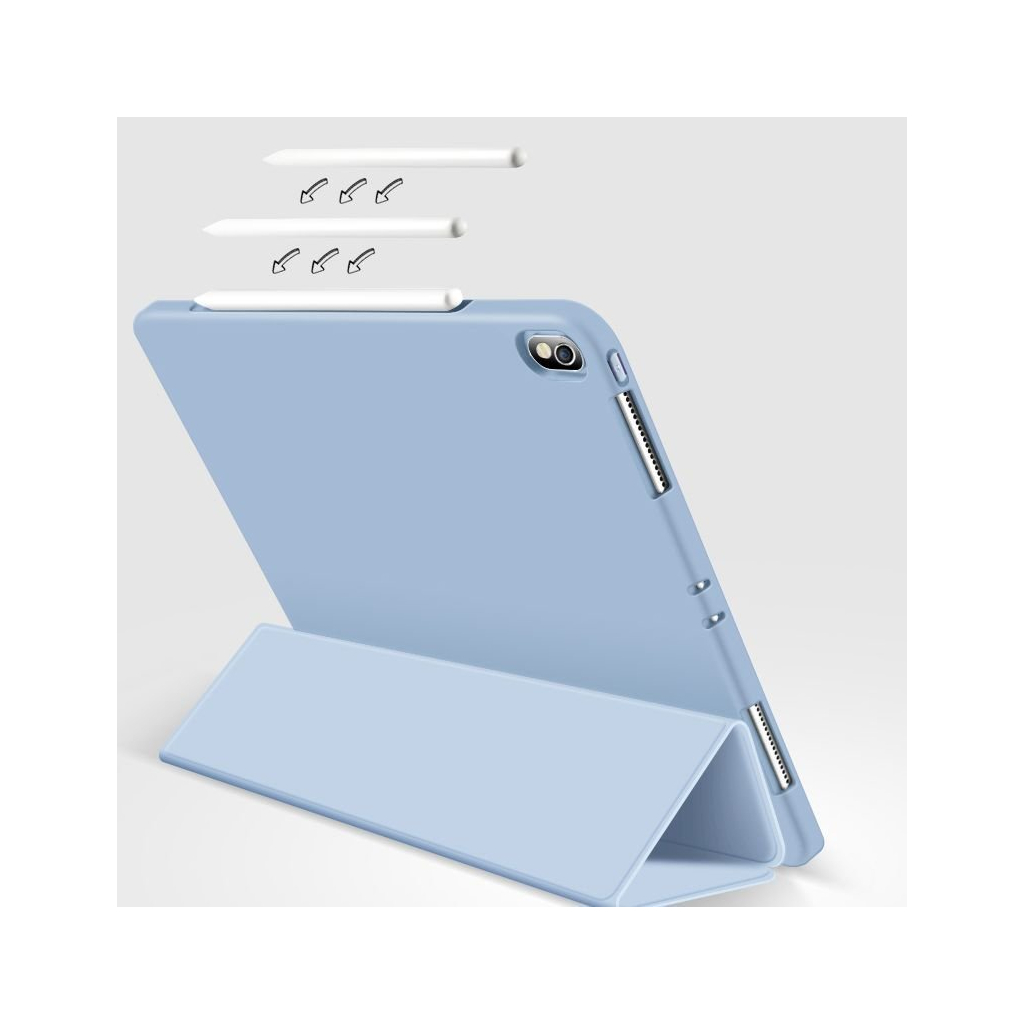 Чохол до планшета BeCover Tri Fold Soft TPU Silicone Apple iPad Air 5 (2022) 10.9" Light Blue (708510)