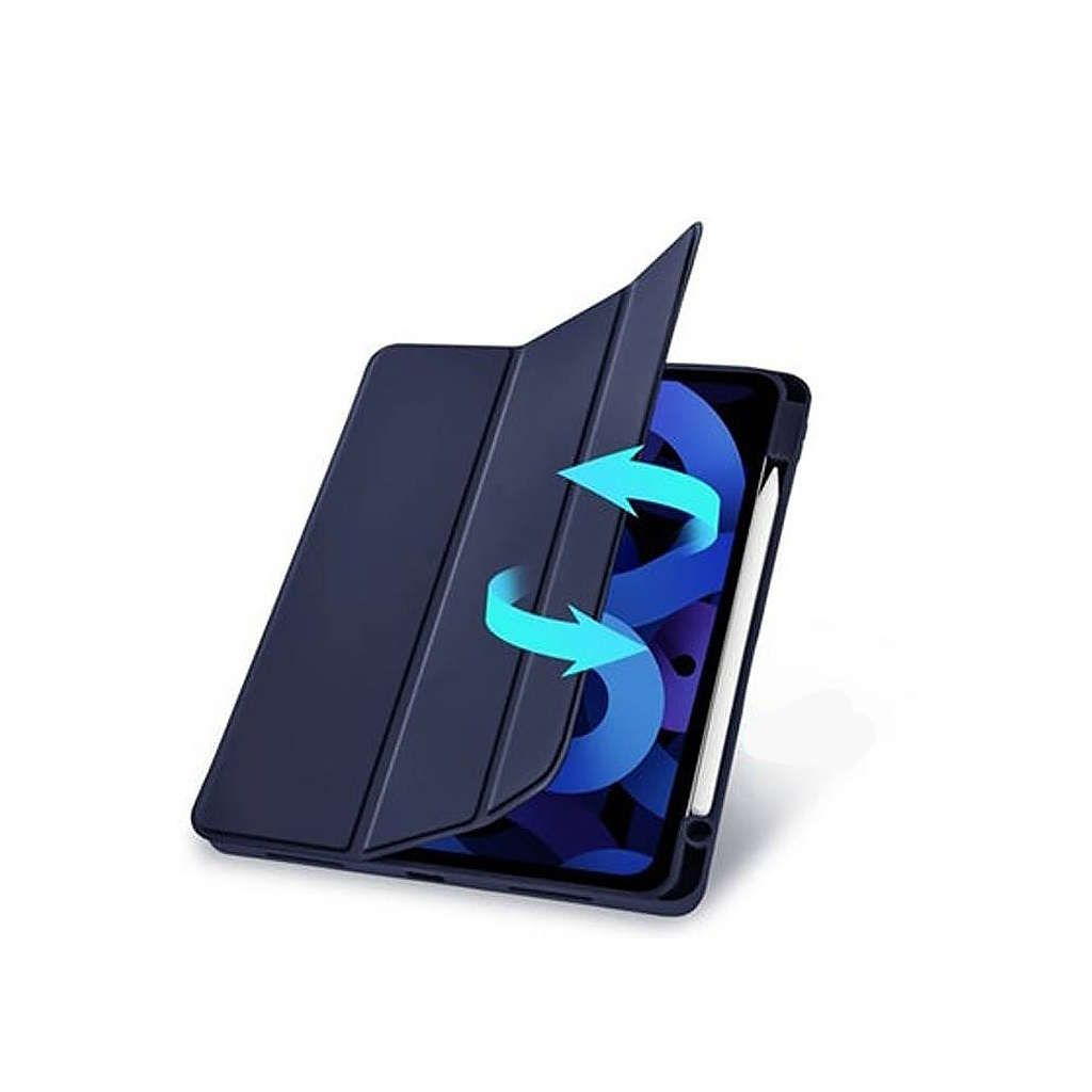 Чохол до планшета BeCover Tri Fold Soft TPU mount Apple Pencil Apple iPad 10.2 2019/2020/2021 Deep Blue (708456)