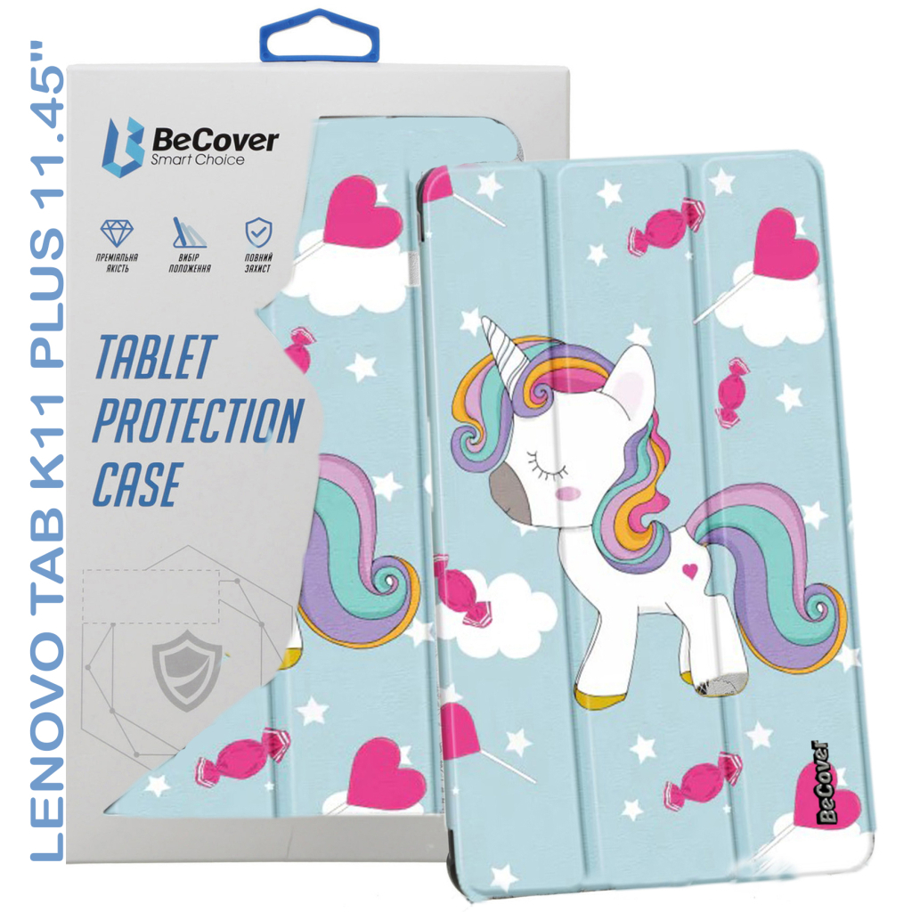 Чохол до планшета BeCover Smart Case Lenovo Tab K11 Plus TB-352F 11.45" Unicorn (711858)