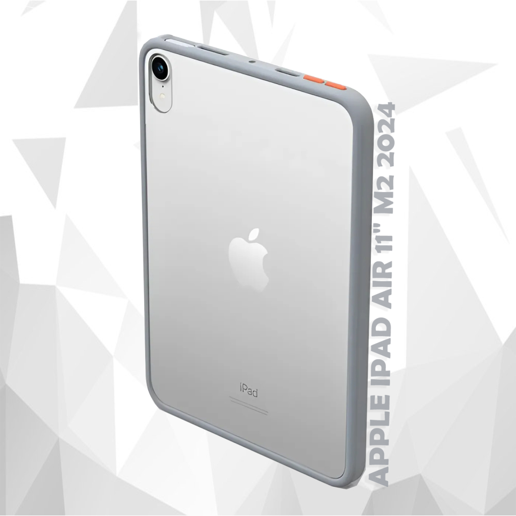 Чохол до планшета BeCover Transparancy Shell Edge Gray Apple iPad Air 11" M2 2024 (711686)