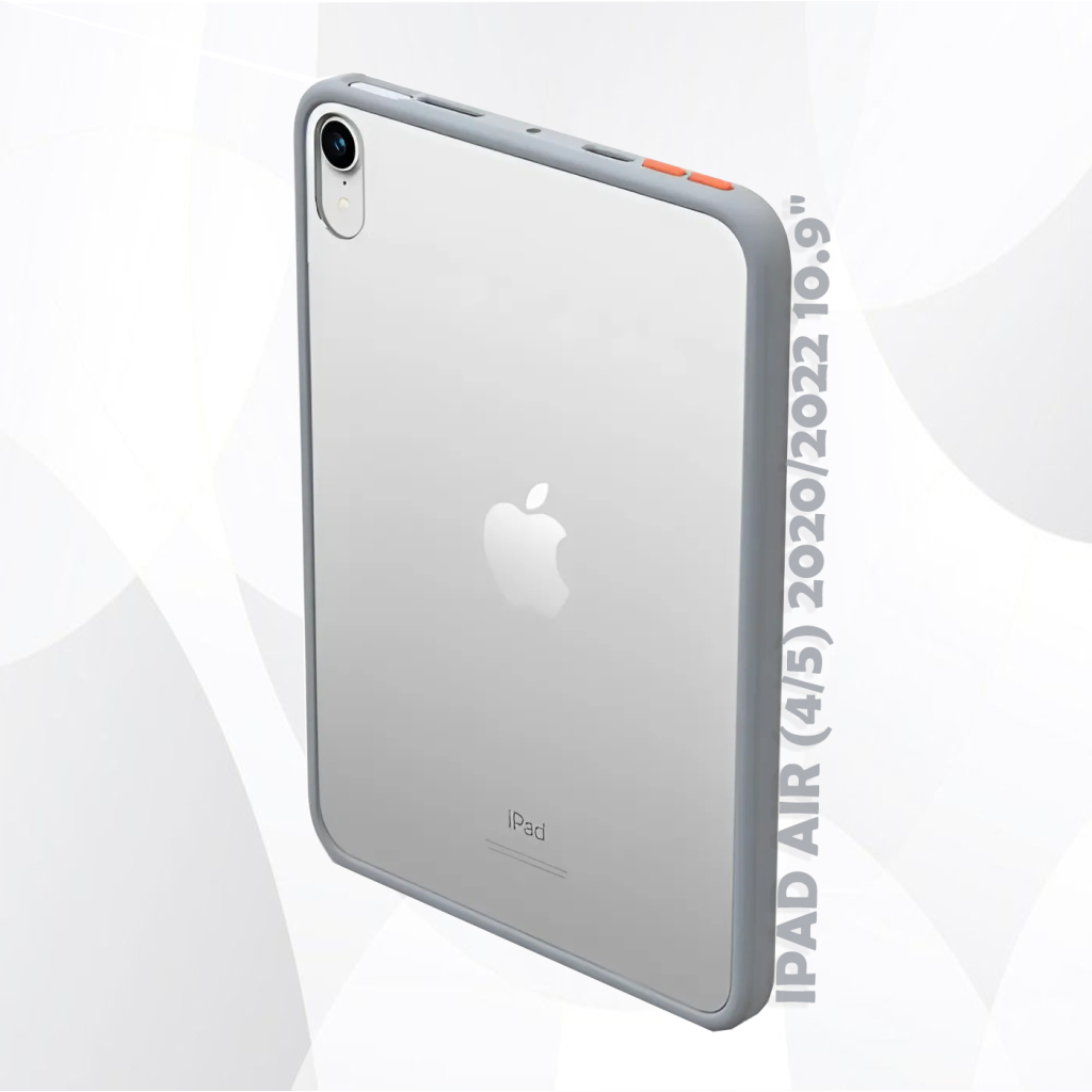 Чохол до планшета BeCover Transparancy Shell Edge Gray Apple iPad Air (4/5) 2020/2022 10.9" (711685)