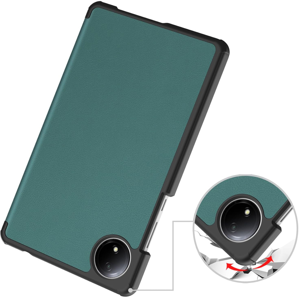 Чохол до планшета BeCover Smart Case Xiaomi Redmi Pad SE 8.7" Dark Green (711906)