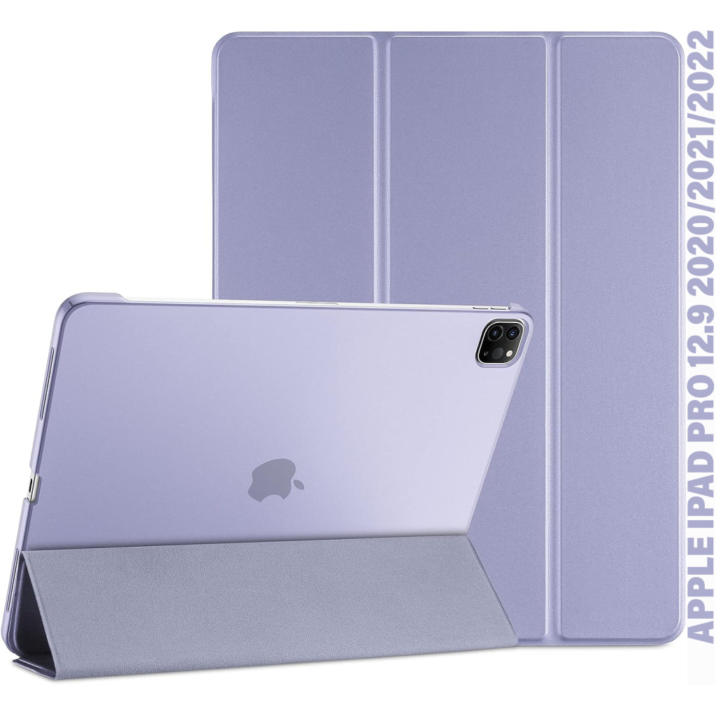 Чохол до планшета BeCover Tri Fold Hard Apple iPad Pro 12.9 2020/2021/2022 Purple (711722)