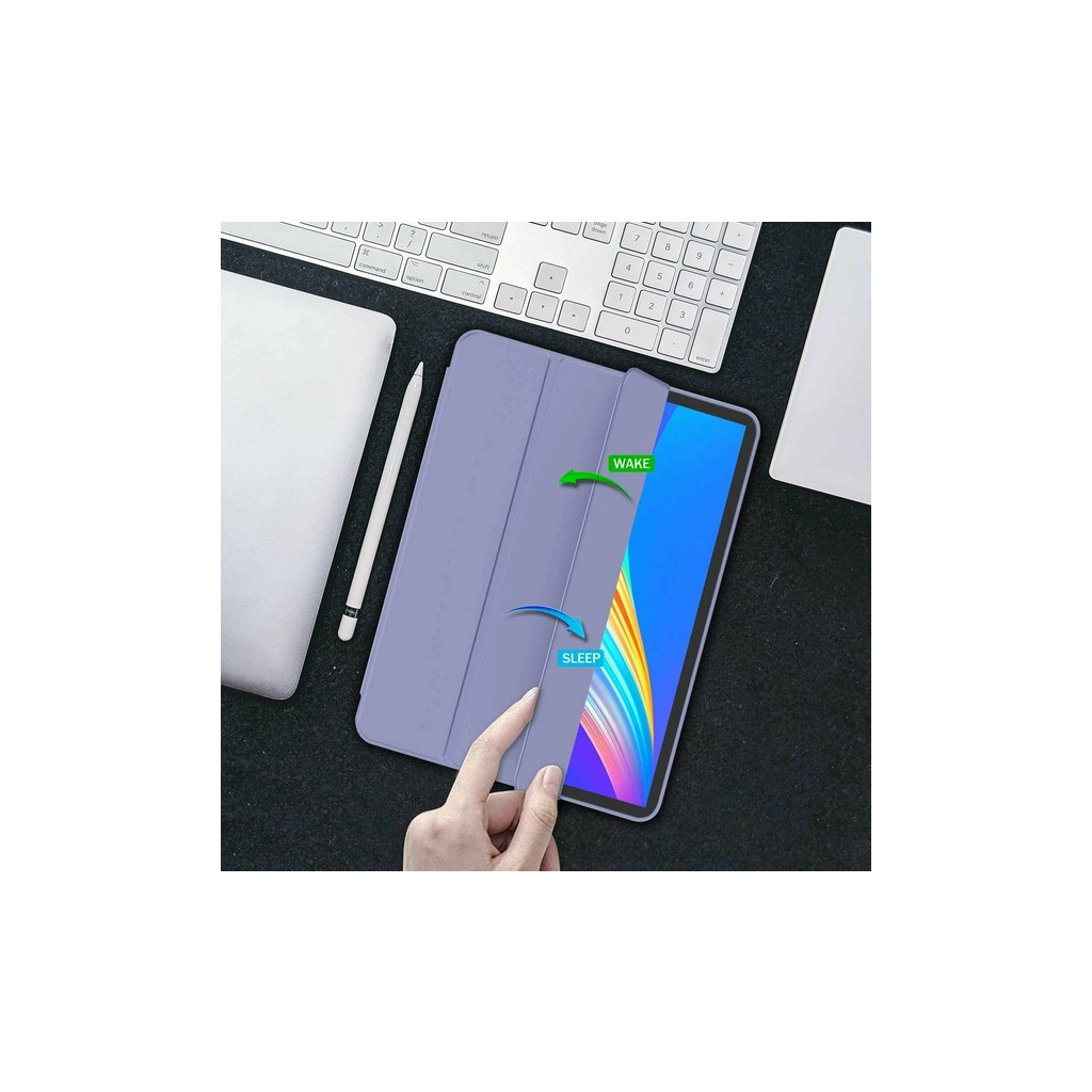 Чохол до планшета BeCover Tri Fold Soft TPU Silicone Apple iPad Pro 13" M4 2024 Purple (711754)