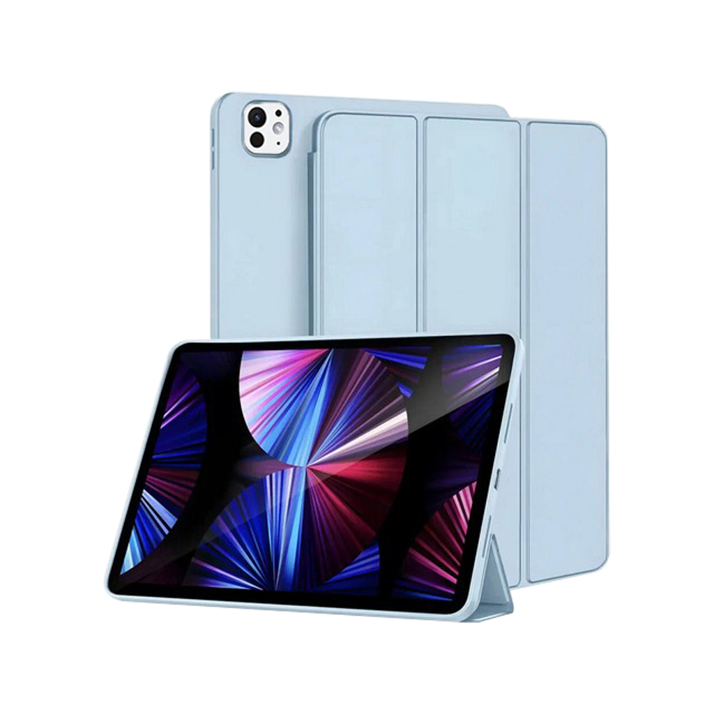 Чохол до планшета BeCover Tri Fold Soft TPU Silicone Apple iPad Pro 13" M4 2024 Light Blue (711753)