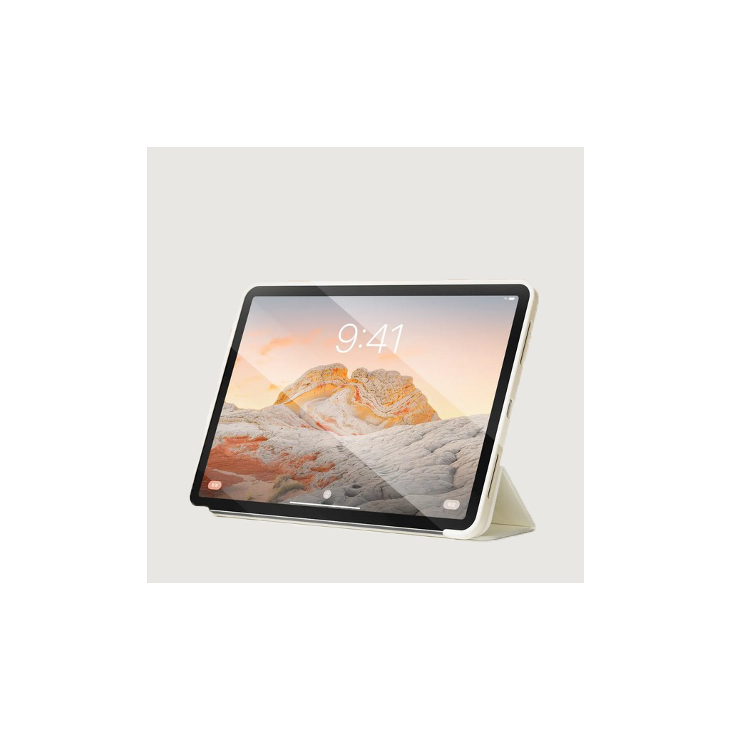 Чохол до планшета BeCover Tri Fold Soft TPU Silicone Apple iPad Pro 12.9 2020/2021/2022 Beige (711736)