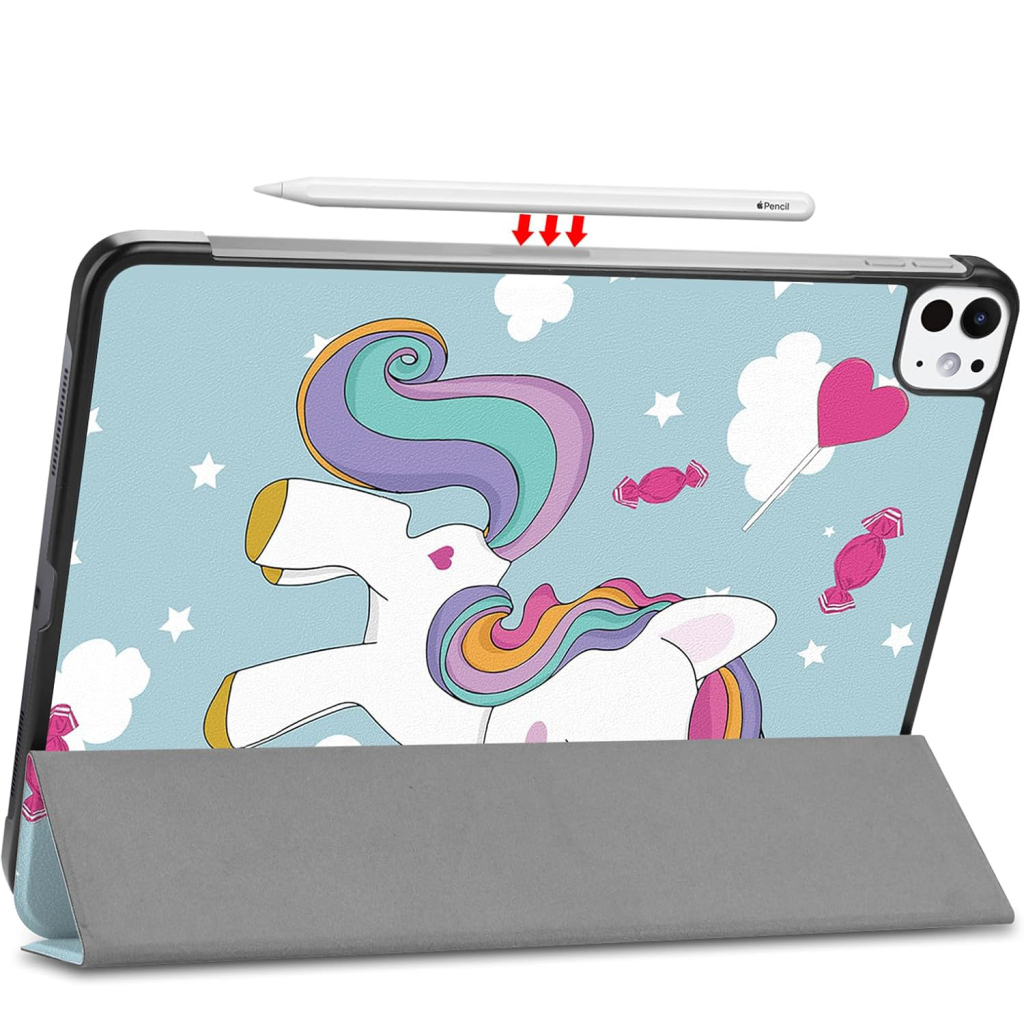 Чохол до планшета BeCover Smart Case Apple iPad Pro 11" M4 2024 Unicorn (711642)