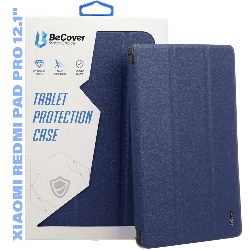 Чохол до планшета BeCover Flexible TPU Mate Xiaomi Redmi Pad Pro 12.1'' Deep Blue (711589)