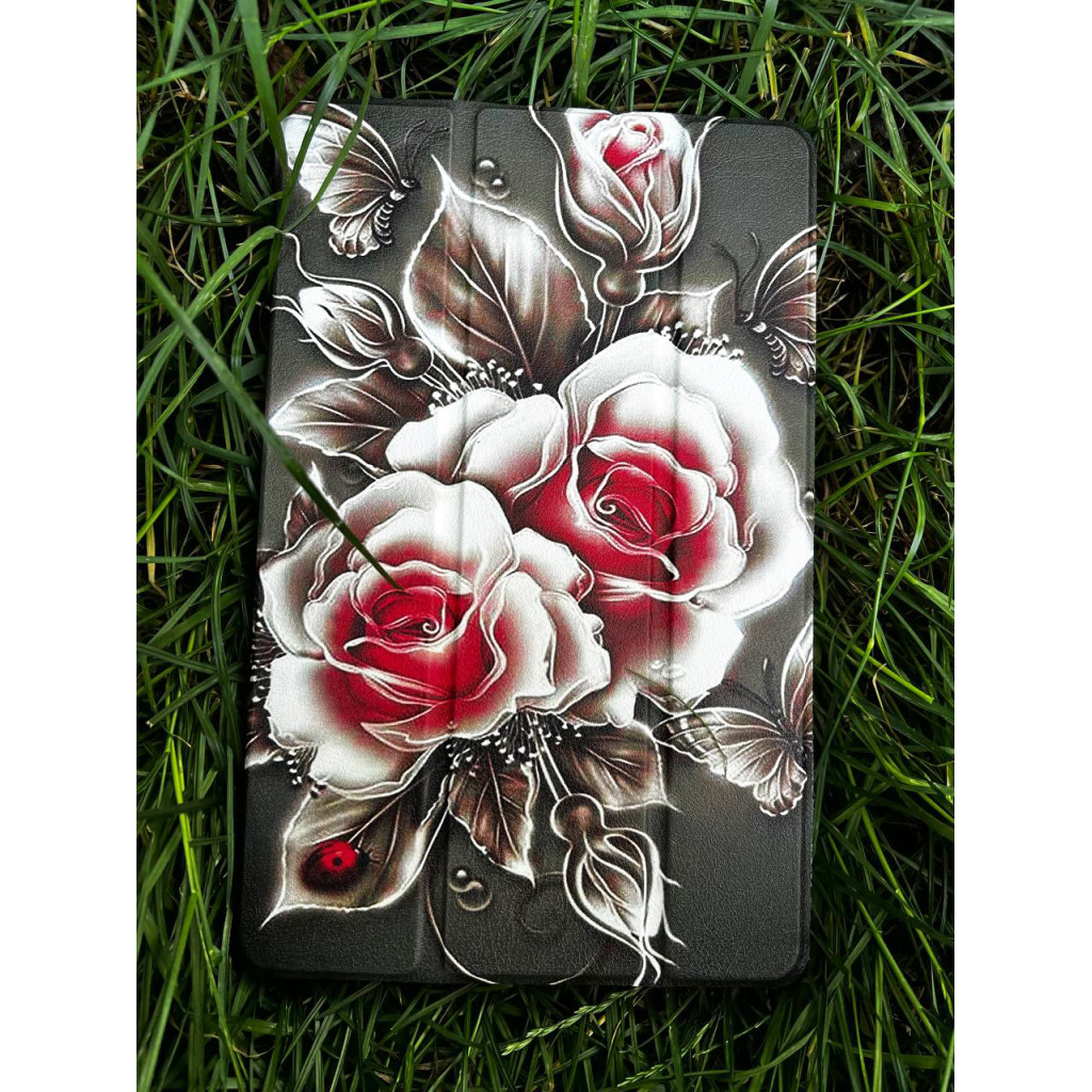 Чохол до планшета BeCover Smart Case Samsung Tab S6 Lite (2024) 10.4" P620/P625/P627 Black Rose (711286)