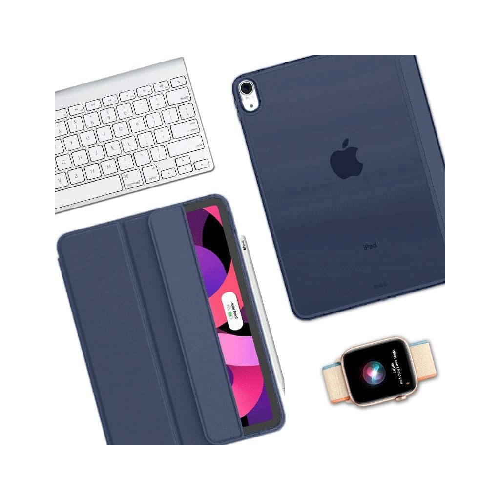 Чохол до планшета BeCover Tri Fold Hard Apple iPad Air (4/5) 2020/2022 10.9" Deep Blue (711128)