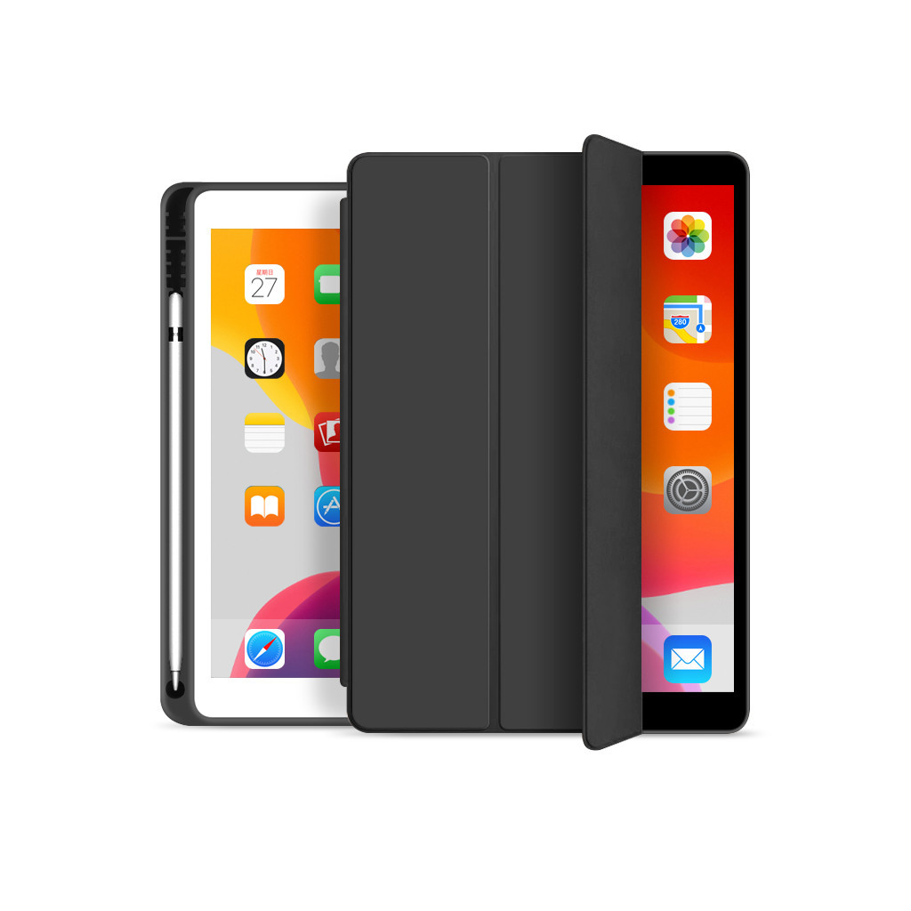 Чохол до планшета BeCover Tri Fold Hard TPU Apple iPad Air (4/5) 2020/2022 10.9" Black (711106)