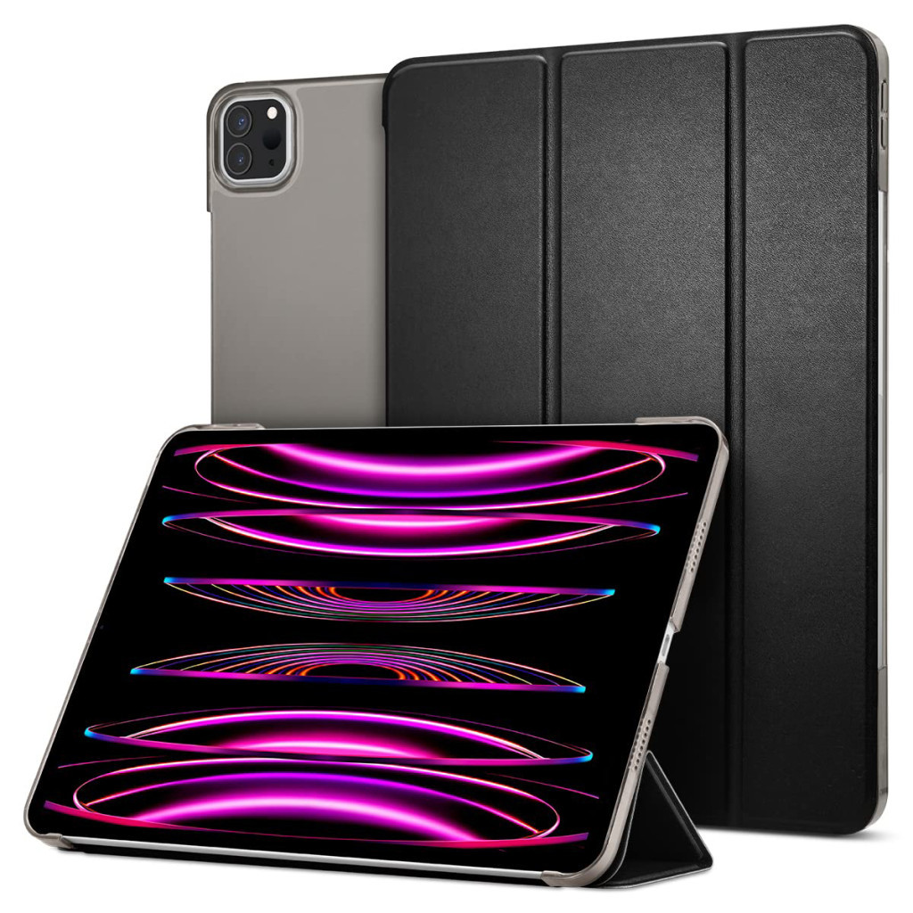 Чохол до планшета BeCover Tri Fold Hard Apple iPad Pro 12.9 2020/2021/2022 Black (709668) (709668)