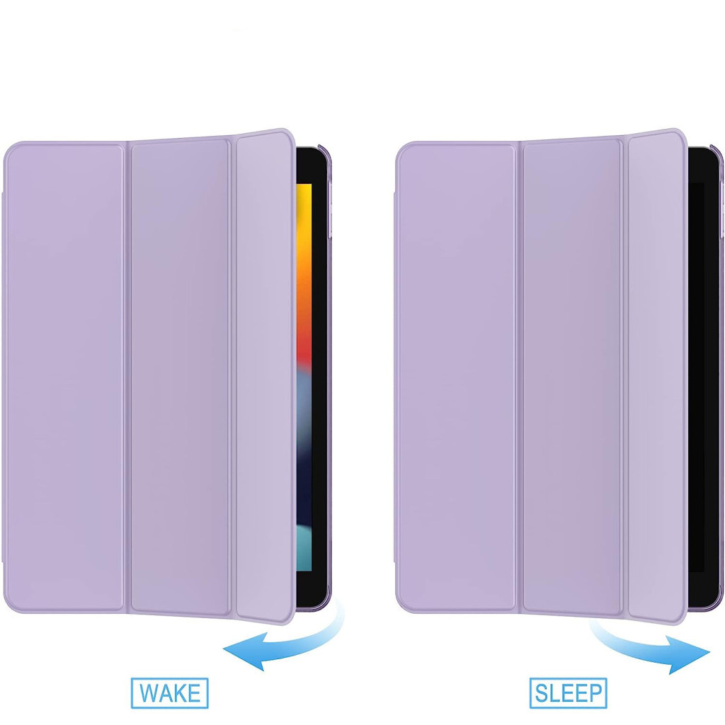 Чохол до планшета BeCover Tri Fold Hard Apple iPad 10.2 2019/2020/2021 Purple (709657) (709657)