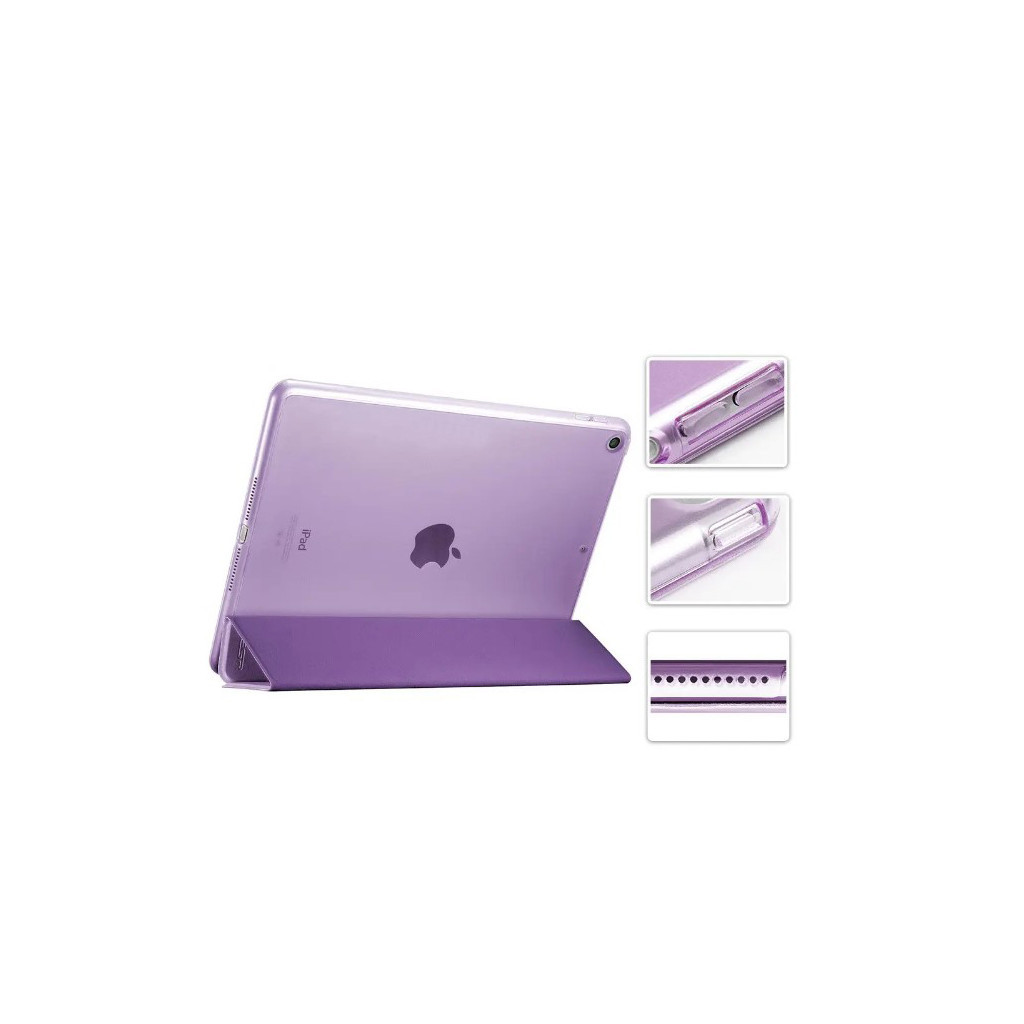 Чохол до планшета BeCover Tri Fold Hard Apple iPad 10.2 2019/2020/2021 Purple (709657) (709657)