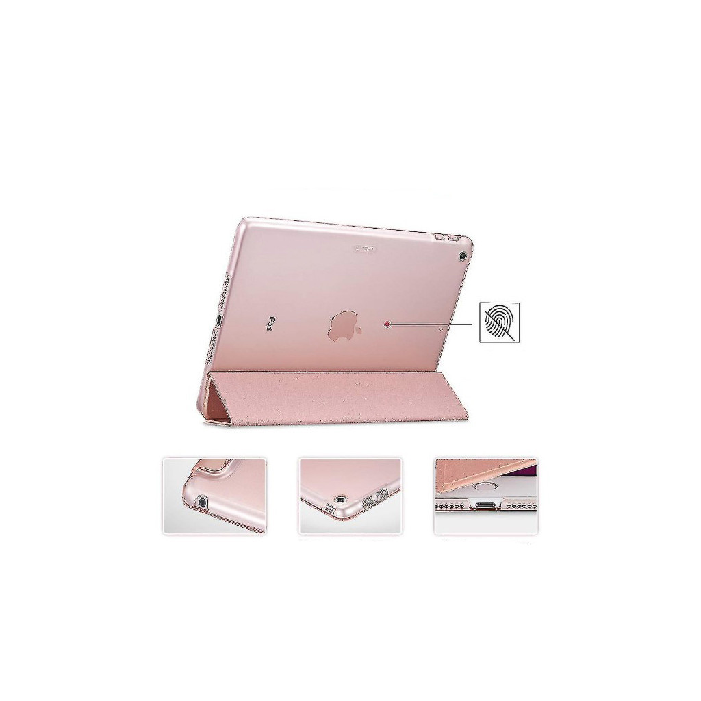 Чохол до планшета BeCover Tri Fold Hard Apple iPad 10.2 2019/2020/2021 Pink (711127)