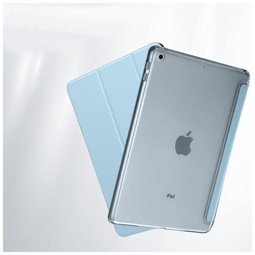 Чохол до планшета BeCover Tri Fold Hard Apple iPad 10.2 2019/2020/2021 Light Blue (711126)