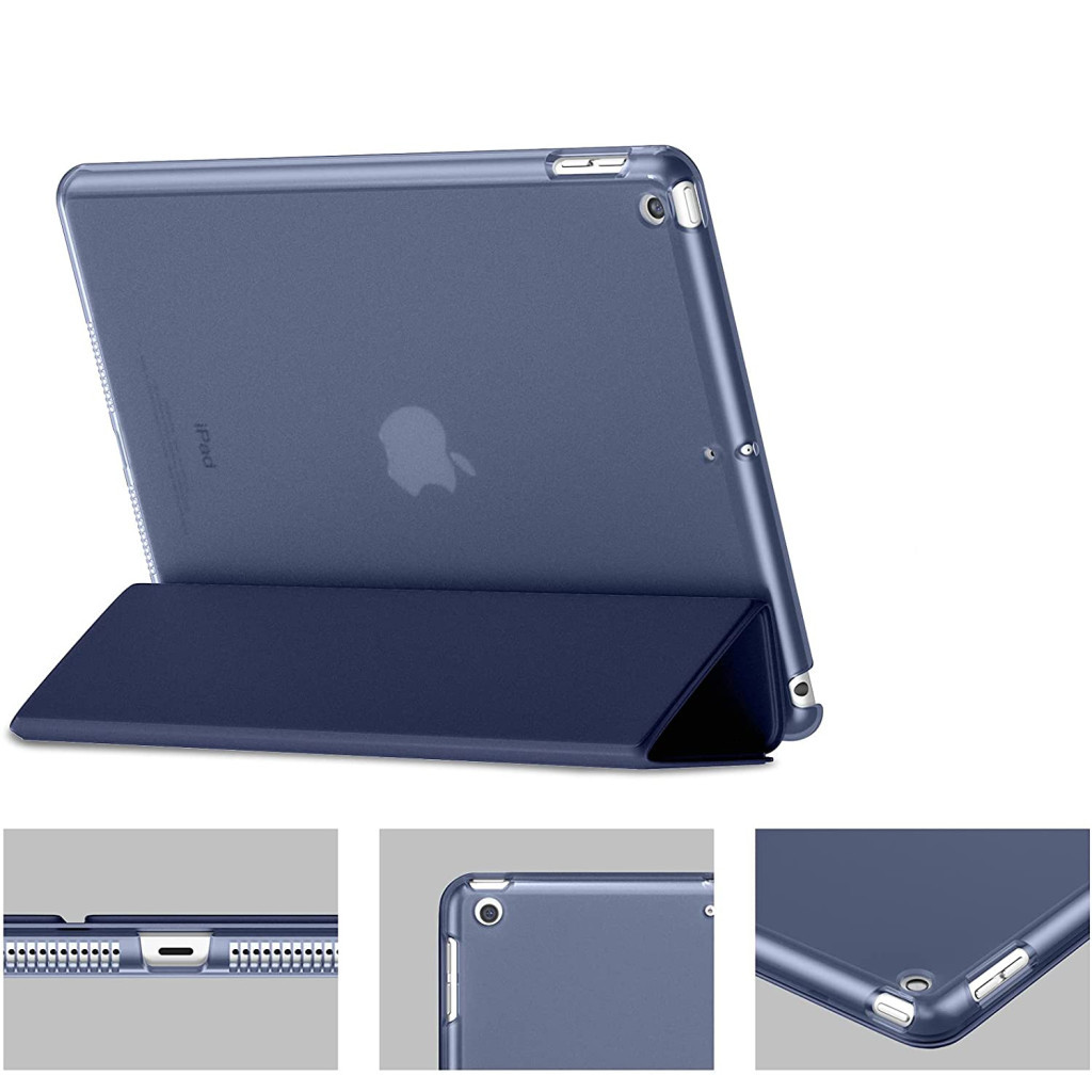 Чохол до планшета BeCover Tri Fold Hard Apple iPad 10.2 2019/2020/2021 Deep Blue (706865) (706865)