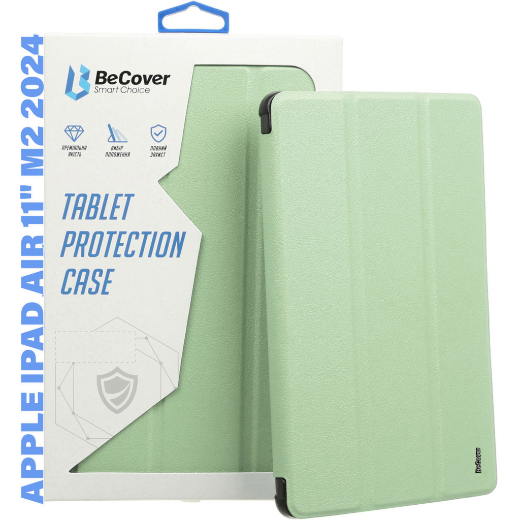 Чохол до планшета BeCover Soft Edge Apple iPad Air 11" M2 2024 Green (711427)