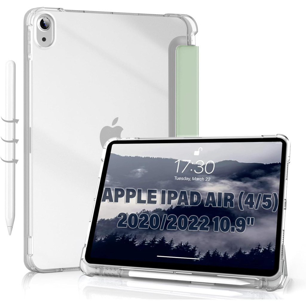 Чохол до планшета BeCover Soft Edge Apple iPad Air (4/5) 2020/2022 10.9" Green (711121)