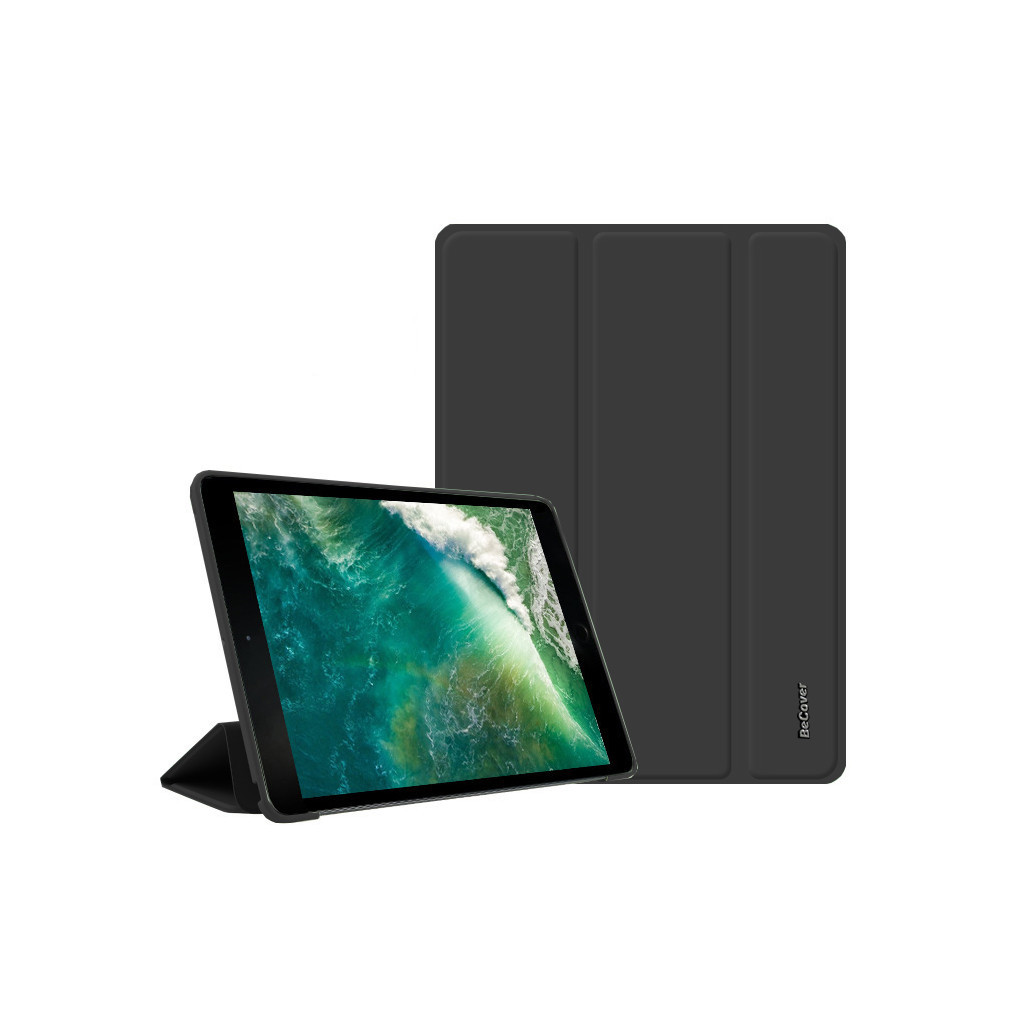 Чохол до планшета BeCover Tri Fold Hard TPU Apple iPad Air 4 10.9 2020/2022 Black (706749) (706749)