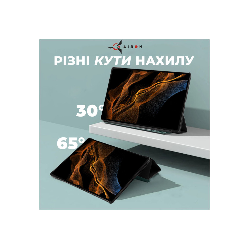 Чохол до планшета AirOn Premium Samsung Galaxy Tab S9 Ultra 14.6'' 2023 + Film black (4822352781111)