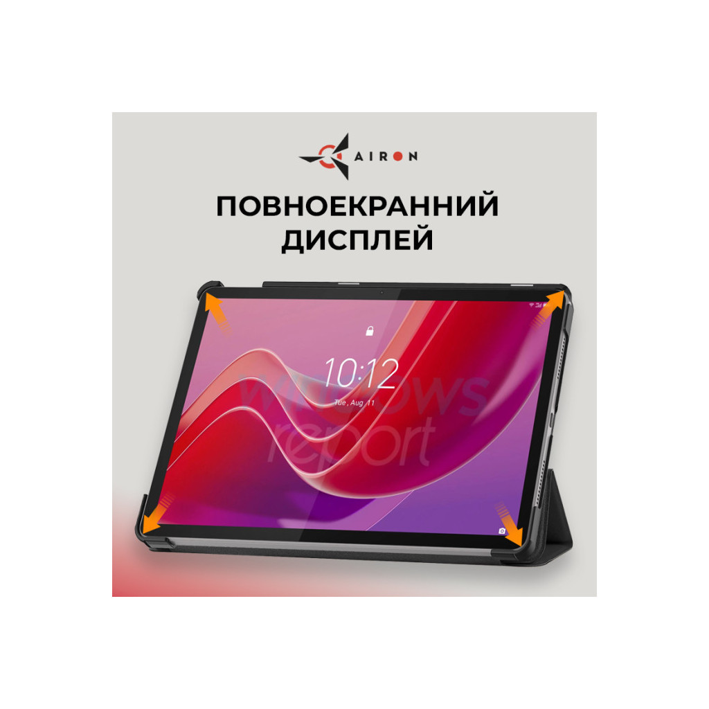 Чохол до планшета AirOn Premium Lenovo Tab M11 + Film black (4822352781106)