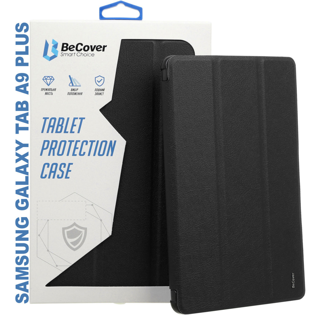 Чохол до планшета BeCover Flexible TPU Mate Samsung Tab A9 Plus SM-X210/SM-X215/SM-X216 11.0" Black (710341)