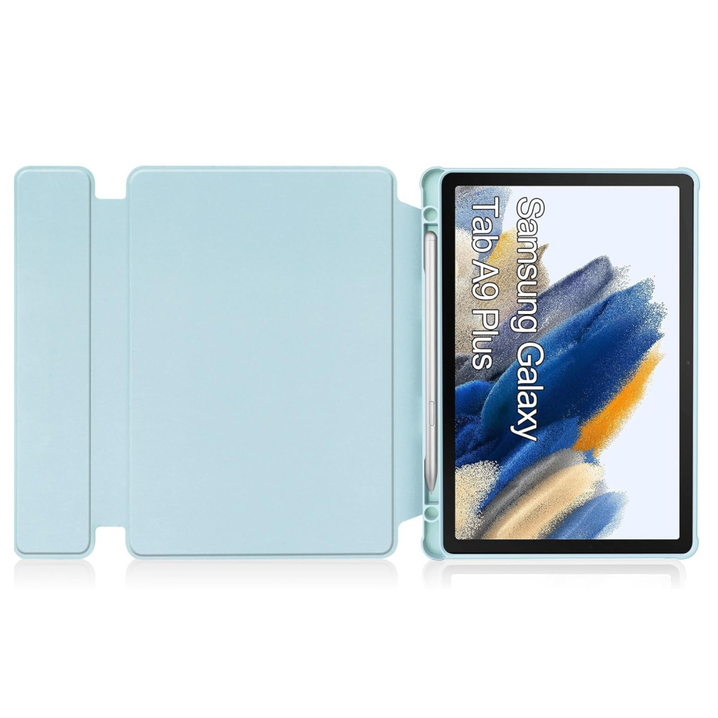 Чохол до планшета BeCover Keyboard 360° Rotatable Samsung Tab A9 Plus SM-X210/SM-X215/SM-X216 11.0" Light Blue (710332)